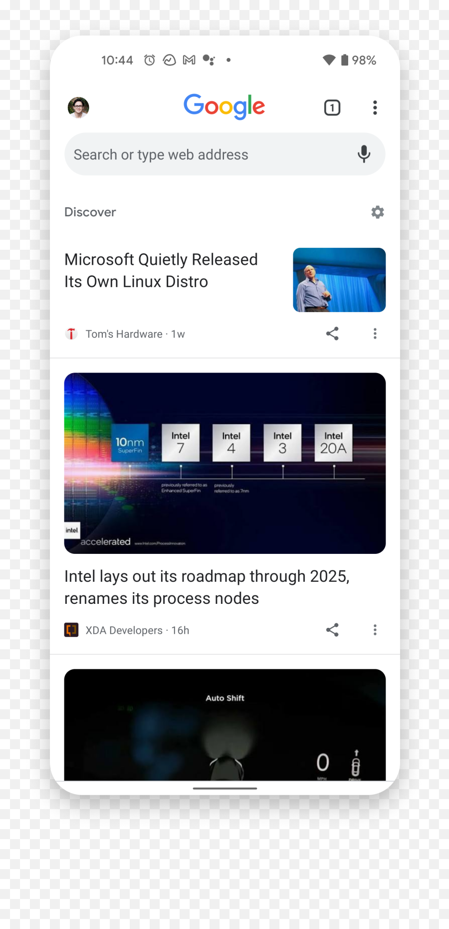 An Upcoming Chrome Test Fills Its Homepage With Even More - Technology Applications Png,What Does The Chrome Menu Icon Look Like