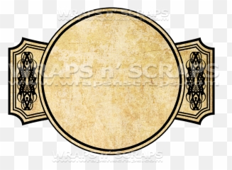 Download Hd Apothecary Labels - Blank Apothecary Labels Circle Png,Labels Png