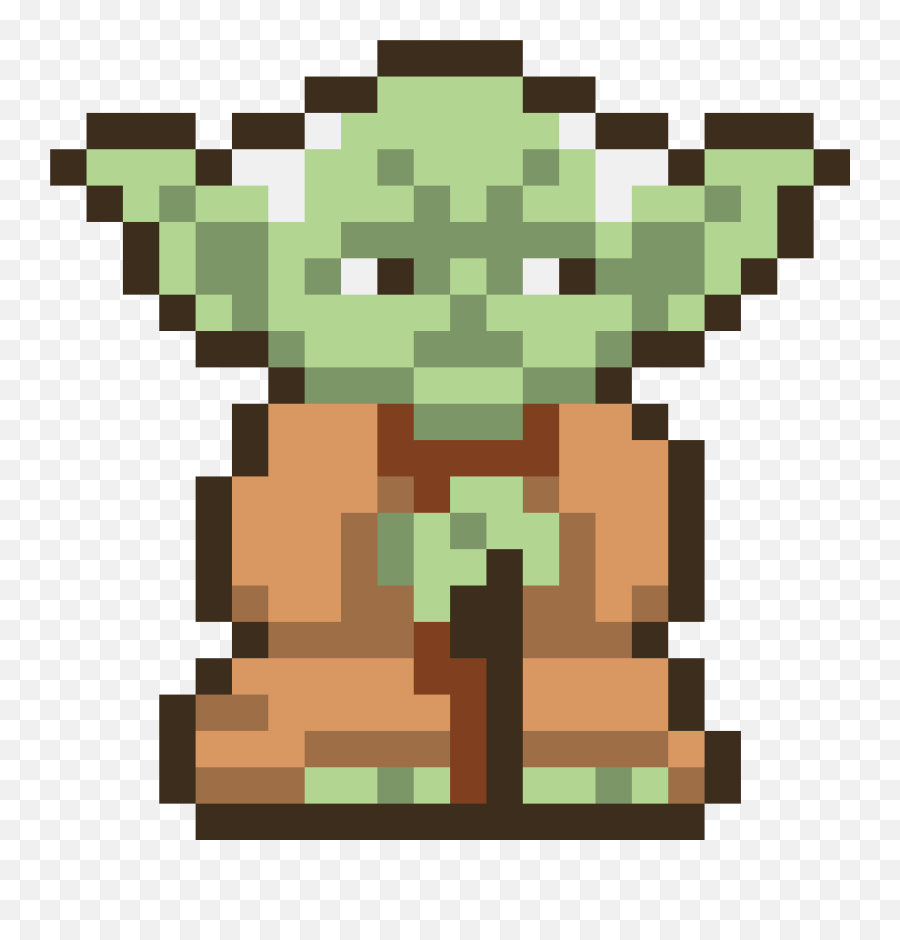 Yoda - Pixel Art Of Yoda Png,Yoda Png
