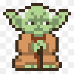 Yoda - Pixel Art Of Yoda Png,Yoda Png