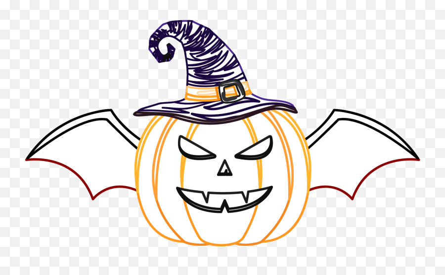 Halloween Pumpkin Color Line Icons - 164 Graphic By Witch Hat Png,Pumpkin Icon