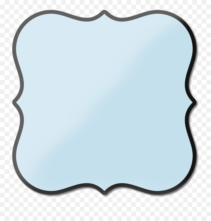 Tag Framed Blue - Free Image On Pixabay Blank Png,Craft Icon Png