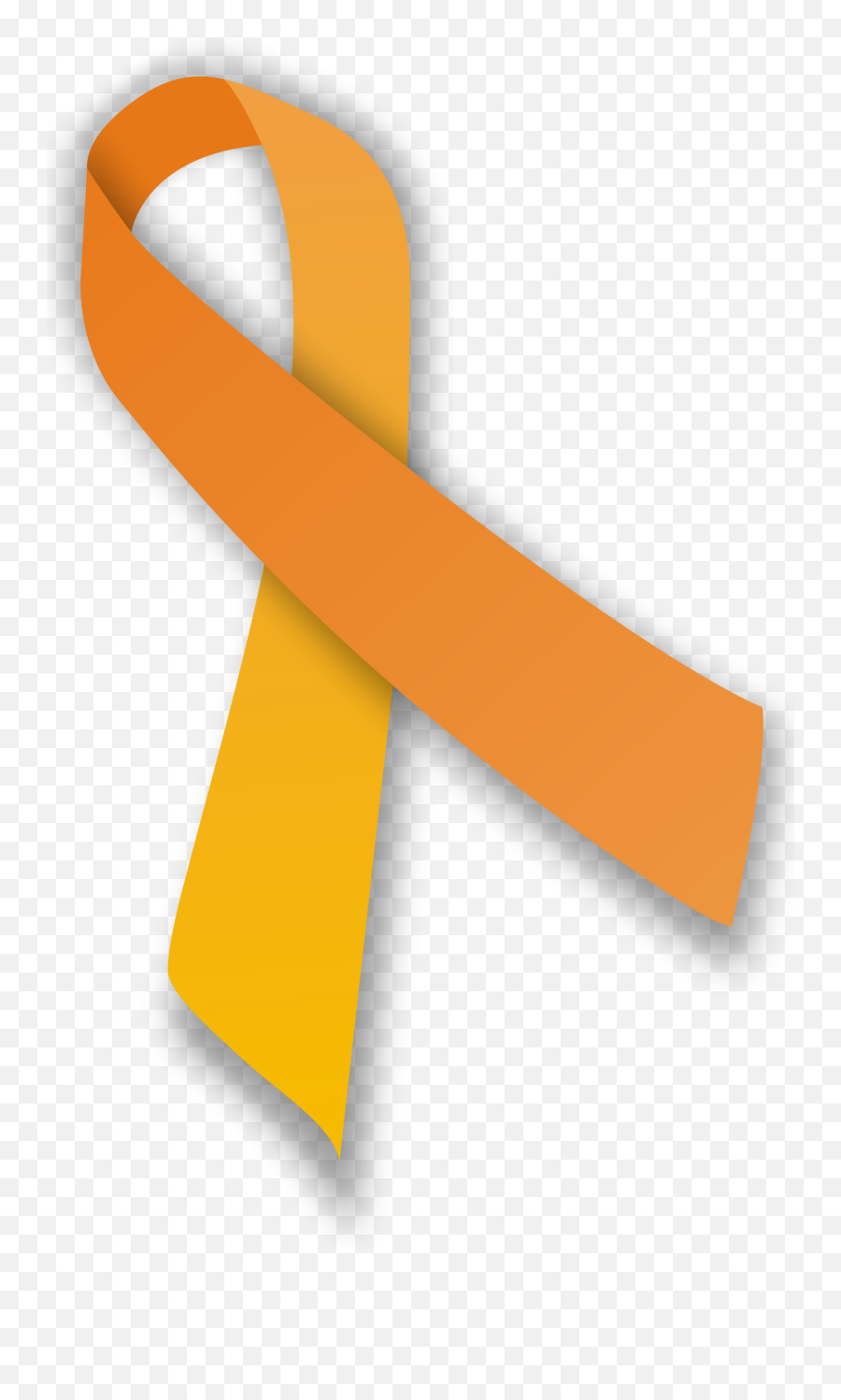 Orange Ribbon Png Image - Pomaraczowa Rewolucja,Orange Ribbon Png