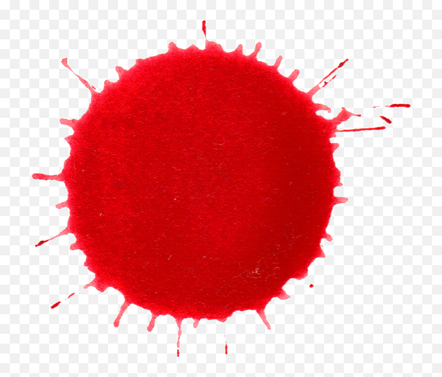 12 Watercolor Circle Drop Splatter Png Transparent - Round Color Splash Png,Red Dot Transparent Background