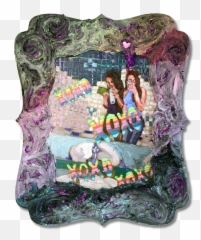 Xoxo Kylie Jenner Like Back Girls Painting By Annelie Mckenzie - Craft Png,Kylie Jenner Transparent