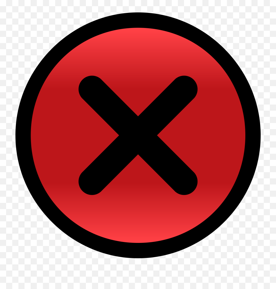 25 Cancel Button Clipart Transparent Free Clip Art Stock Png Sign