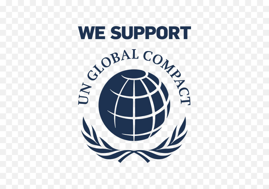 Un Global Compact - We Support Un Global Compact Logo Png,Freedom Planet Logo