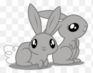 Vector Rabbit Background Transparent U0026 Png Clipart Free - Cartoon