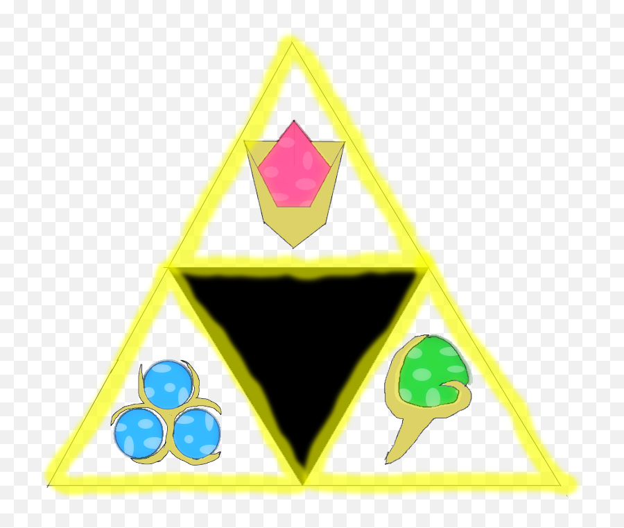 Some Of My Best 2d Art - Triangle Png,Triforce Png