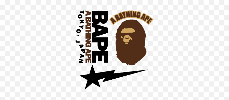 A Bathing Ape Logo Vector - Bathing Ape Japan Logo Png,Bape Logo Png