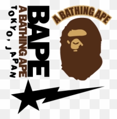 A Bathing Ape Logo Vector - Bathing Ape Japan Logo Png,Bape Logo Png