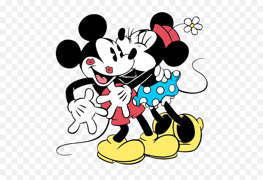 Disney Valentines Day Transparent Image Png Arts - Mickey And Minnie Kiss,Valentines Day Transparent