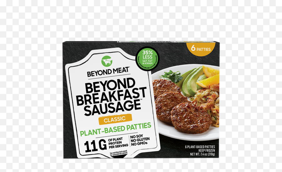 Beyond Meat - Go Beyond Beyond Meat Spicy Breakfast Sausage Png,Meat Png