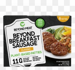 Beyond Meat - Go Beyond Beyond Meat Spicy Breakfast Sausage Png,Meat Png