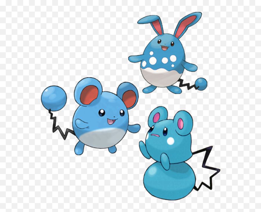 Download Marill Is The First Generation Ii Pokémon You Will - Pokemon Azumarill Png,You Png