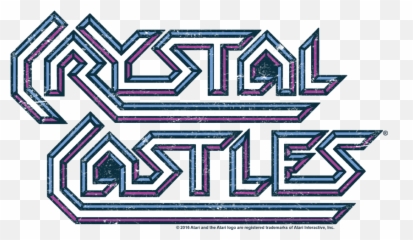 Atari Crystal Castles Logo Mens Tall - Crystal Castles Usa Atari 800 Png,Atari Logo Png