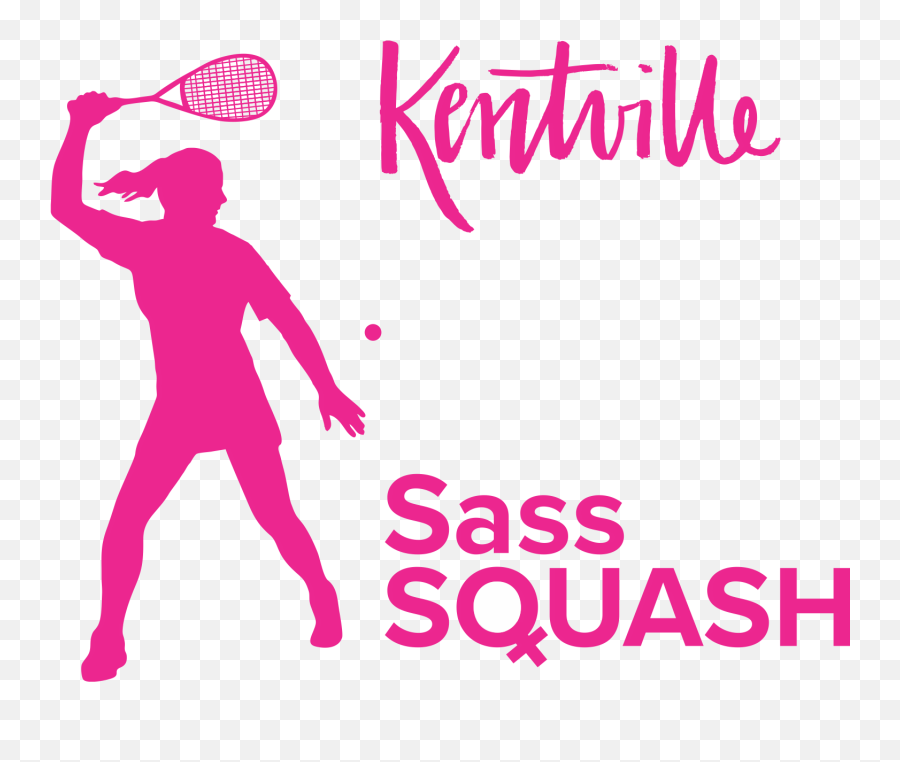 Sasssquash Logo - Squash Player Silhouette Full Size Png Graphic Design,Squash Png