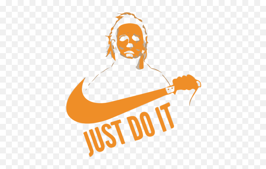 Michael Myers Just Do It T - Just Do It Mike Myers Png,Nike Just Do It Png