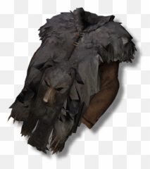 Bearskin Coat - Long Dark Bearskin Coat Png,Coat Png