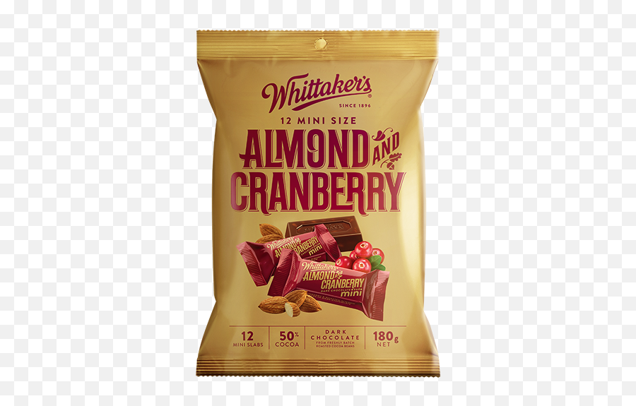 Almond U0026 Cranberry - Whittakeru0027s Whittakers Cranberry Chocolate Png,Cranberry Png