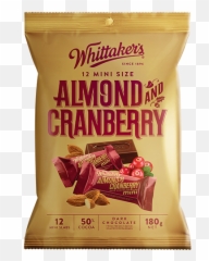 Almond U0026 Cranberry - Whittakeru0027s Whittakers Cranberry Chocolate Png,Cranberry Png