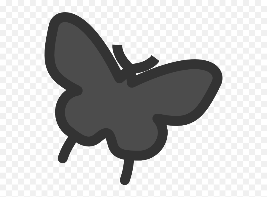 Butterfly Silhouette Clip Art - Vector Clip Art Silhouette Png,Butterfly Silhouette Png