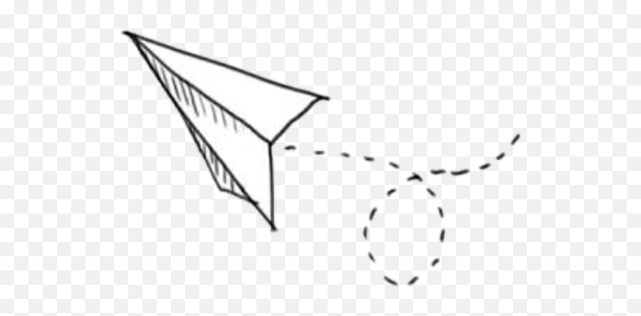 Download Hd Paper Airplane Transparent Png Image - Nicepngcom Doodle Png,Paper Airplane Png