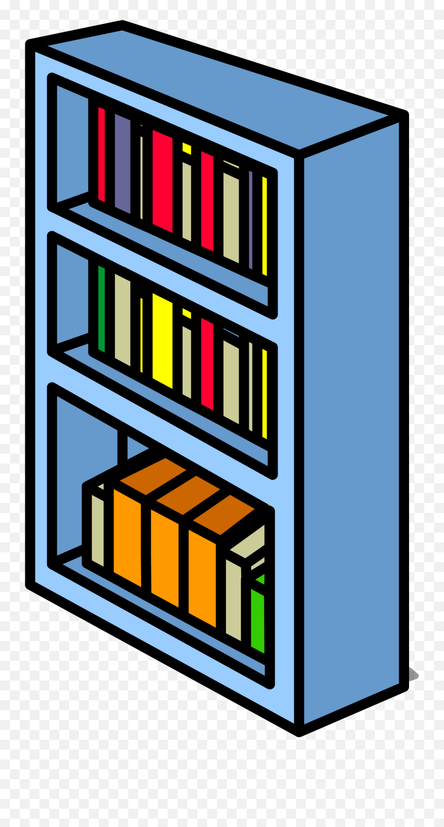 Bookshelf Clip Track - Bookshelf Transparent Png Download Bookshelf Clipart Background Transparent,Bookshelf Png