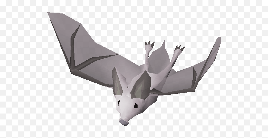 Albino Bat - Osrs Wiki Origami Png,Bat Png
