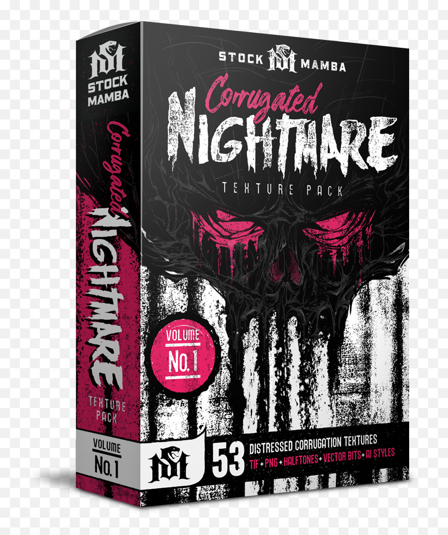 Corrugated Nightmare Texture Pack - Graphic Design Png,Nightmare Png
