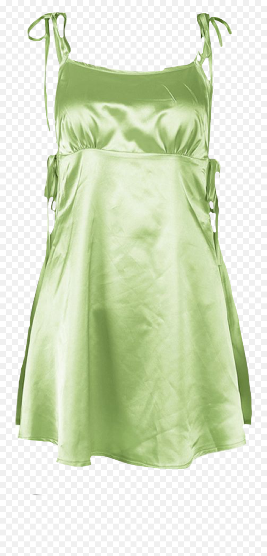 Green Dress Silk Png Freetoedit Sticker - Dress,Silk Png