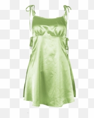Green Dress Silk Png Freetoedit Sticker - Dress,Silk Png