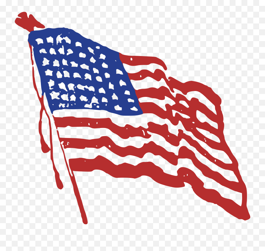Flag Of The United States Clip Art - Usa Flag Png Download Transparent American Flag Clipart Png,American Flag Png Free