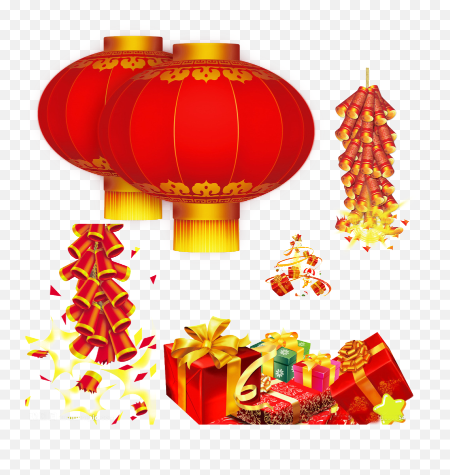 Chinese Lantern Png Transparent - Chinese New Year Decoration Transparent,Lantern Transparent