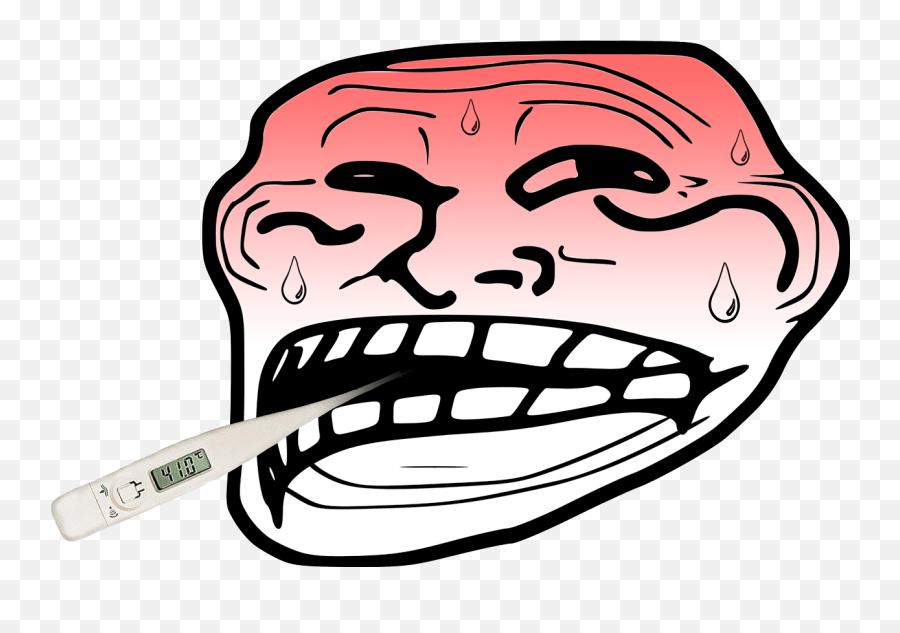 Download Hd Face Facial Expression Nose Head Jaw Headgear - Troll Face Png Sad,Troll Face Png No Background