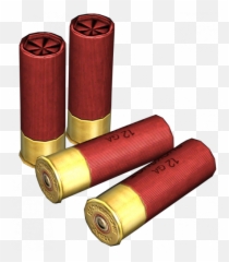 Vector Bullet Shell Shotgun Transparent - Png