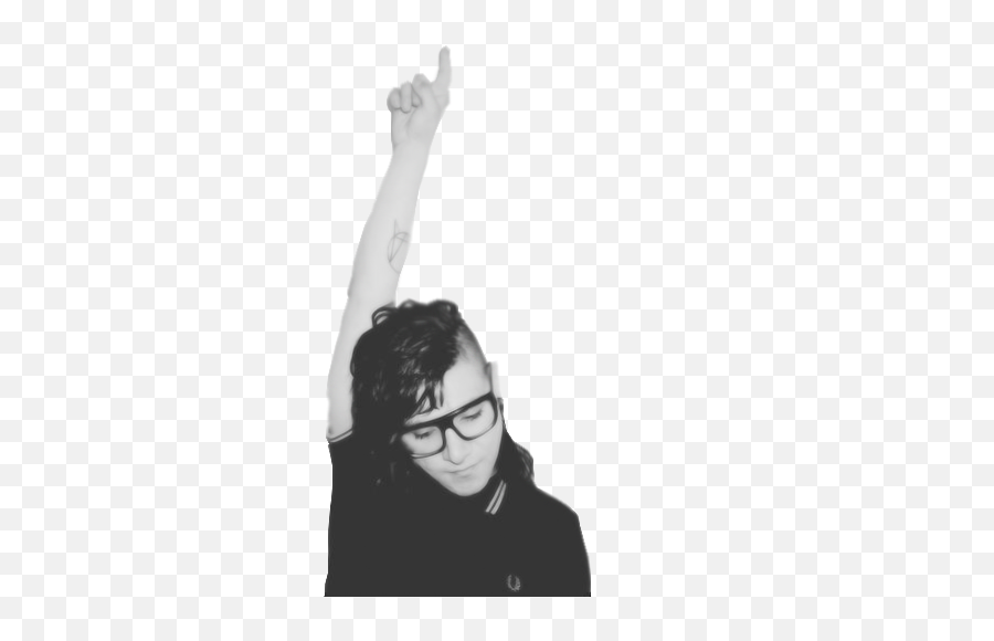 Skrillex Autographed Bangarang Dj - Skrillex Full Body Png,Skrillex Png