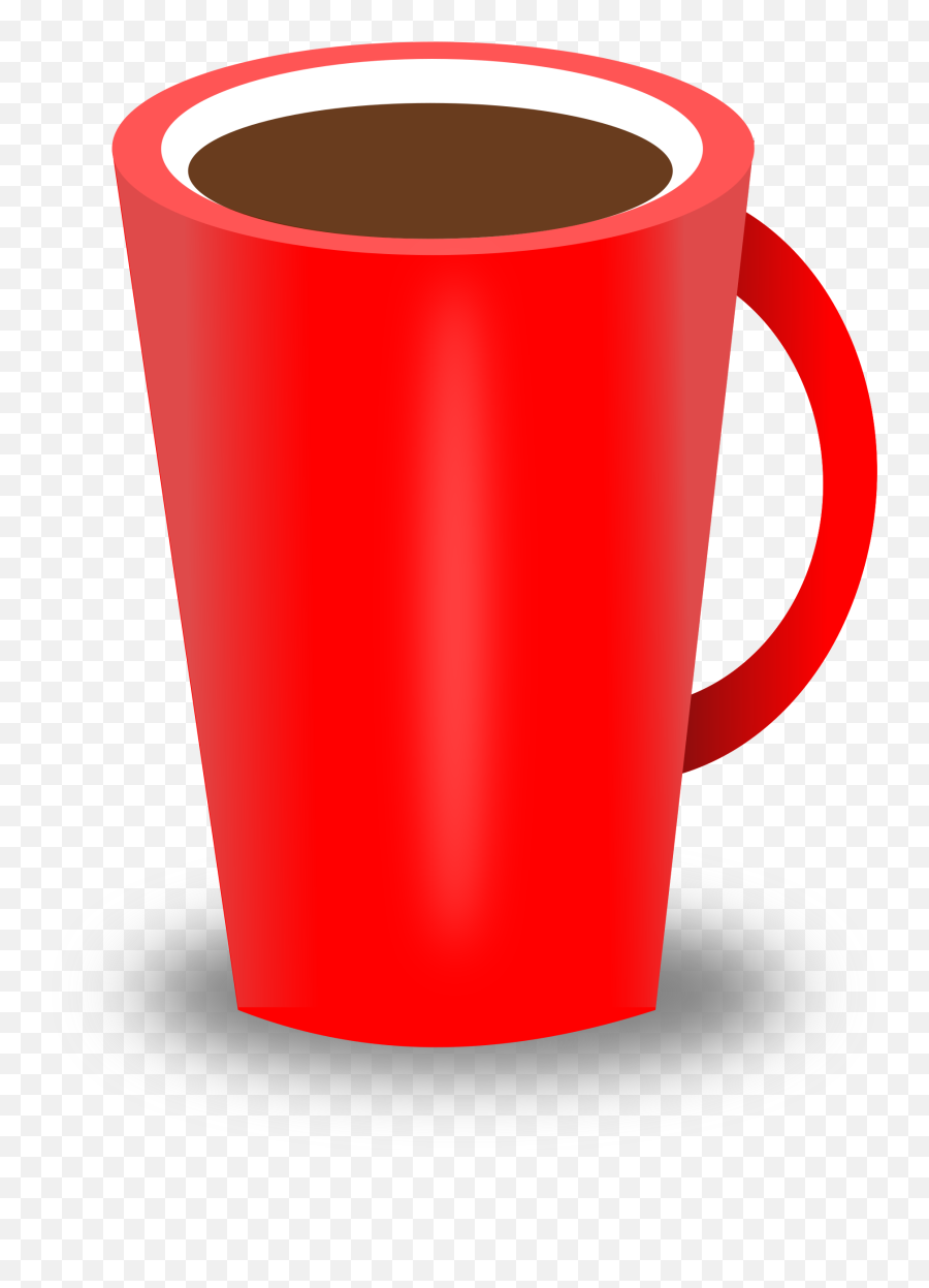 Clipart Red Coffee Cup - Clipartbarn Red Coffee Cup Vector Png,Coffee Cup Transparent