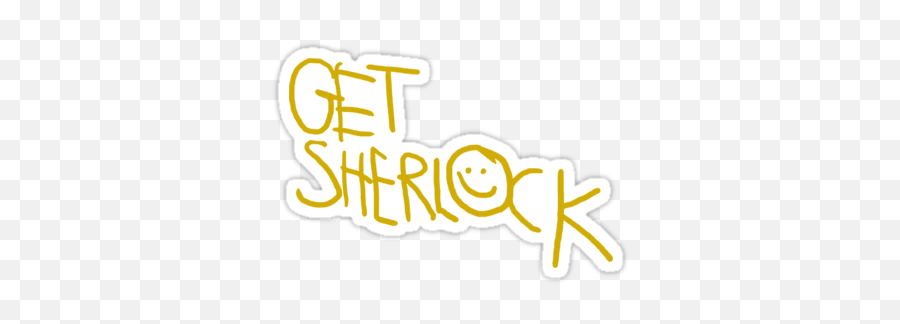 Get Sherlocku0027 Sticker By Confangeeks Print Stickers - Sherlock Holmes Stickers Printable Png,Sherlock Png