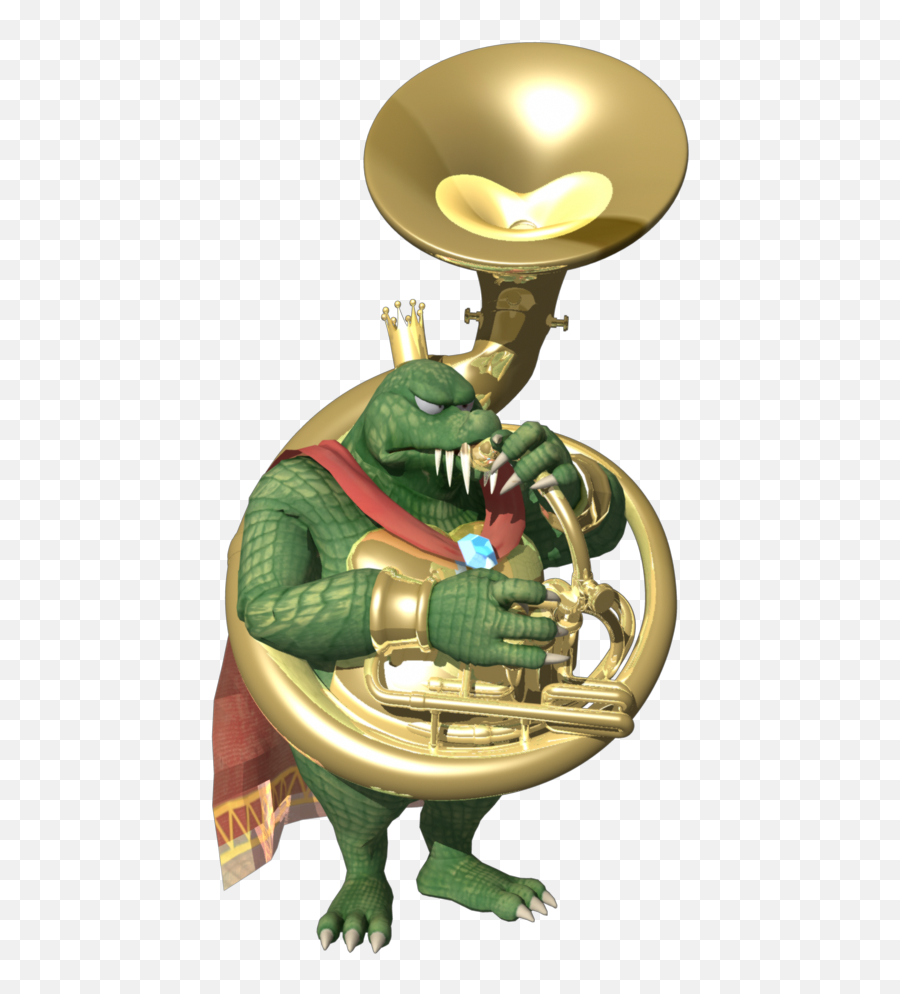 T Ooba Donkey Kong Know Your Meme - King K Rool Sousaphone Png,King K Rool Png