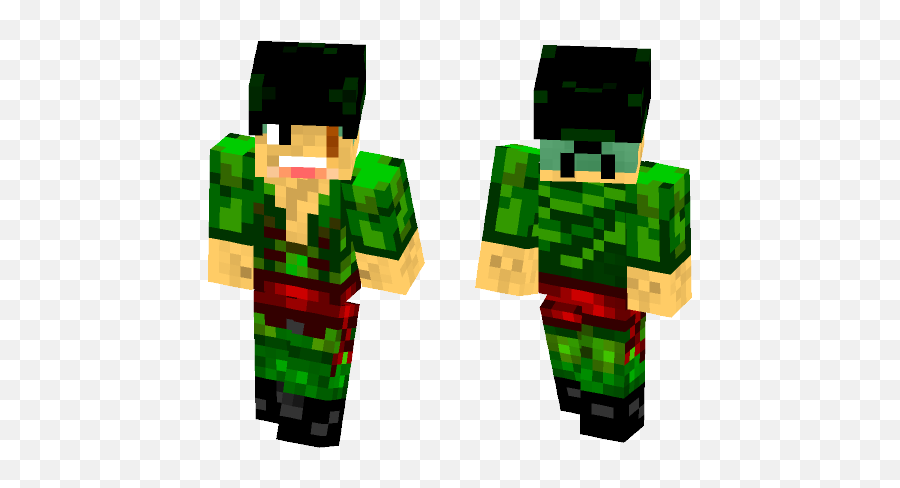 Download Zoro From One Piece Minecraft Skin For Free - Dick Grayson Minecraft Skin Png,Zoro Png