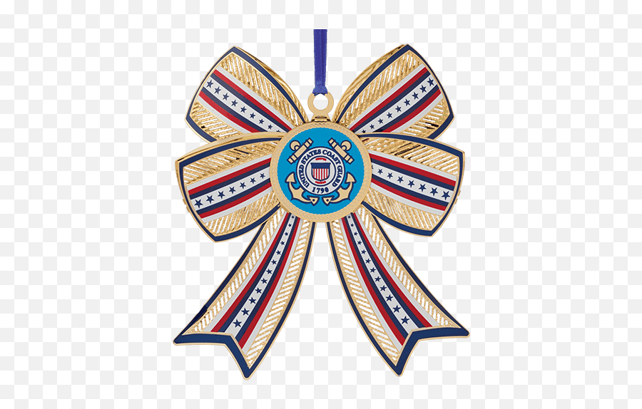 Us Coast Guard Bow 3d - Christmas Ornament Png,Coast Guard Logo Png