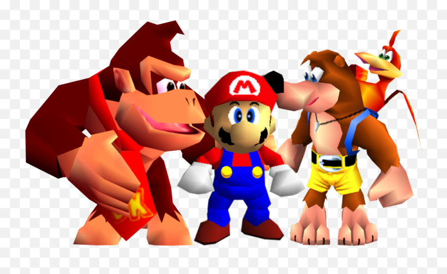 Mario 64 Png Banjo Kazooie