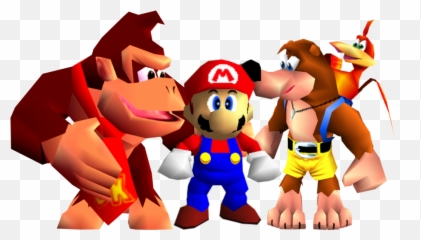 Mario 64 Png Banjo Kazooie