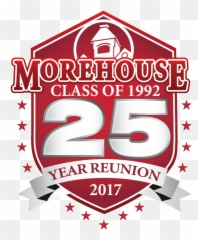 Morehouse College Class Of 1992 - Silver Reunion Logo png
