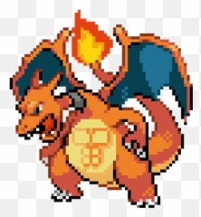 Charizard - Pokemon Charizard Sprite Gif Png,Charizard Transparent