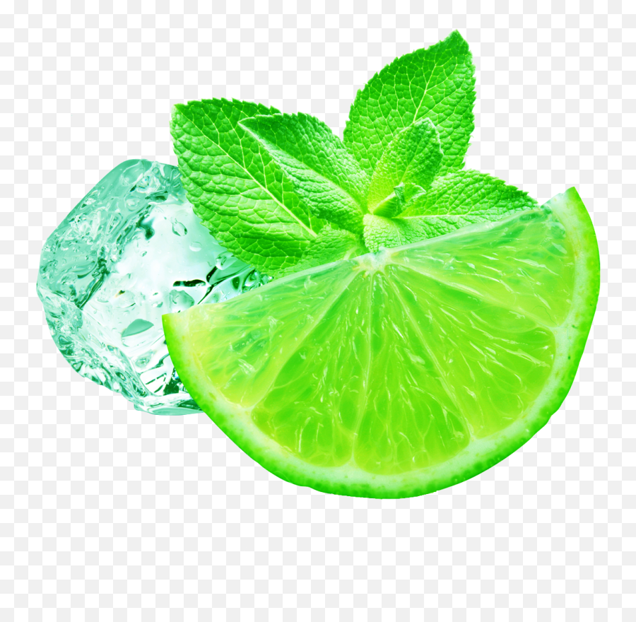 Juice Iced Peppermint Mint Transprent - Lemon Fresh Png Rodela De Limão Png,Lemon Transparent Background