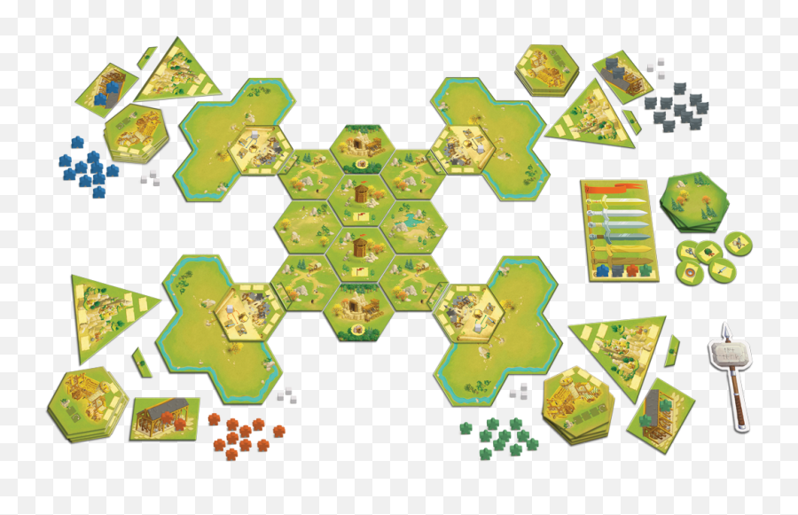 Cmon Limited Meeple War 2nd Edition - Meeple War Board Game Png,Meeple Png