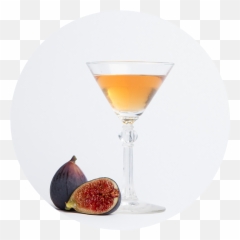 Ginger Fig - Martini Glass Png,Fig Png
