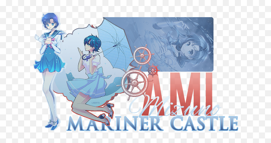 Download Mariner Castle Il Forum Su Ami Mizuno Sailor - Fictional Character Png,Sailor Mercury Png